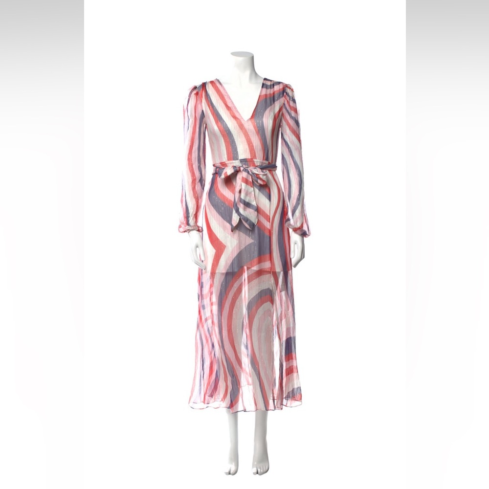 Talulah Silk Wrap Dress size Small